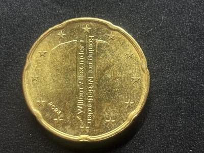 邮泉阁限时拍卖第三十九场 欧洲专场（硬币在国外。请付邮费6元。） - 荷兰2023年20欧分