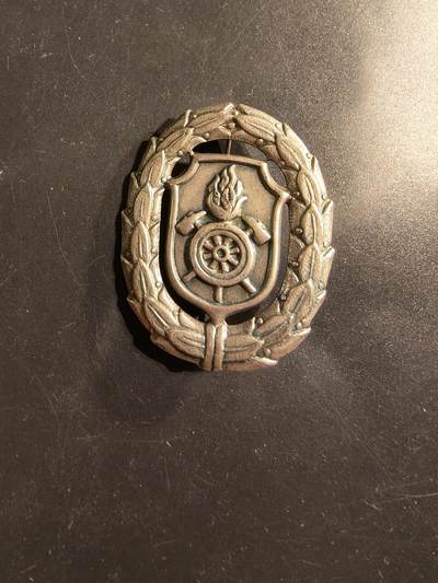 老王徽章第175期 - 德国巴伐利亚消防员银级功绩证章