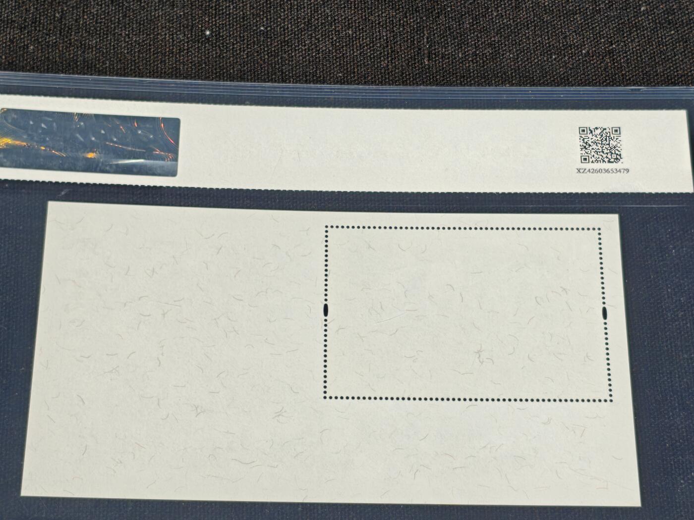 刘世昌艺术品销售中心～虎踞龙蟠*金杨在线联拍群第514期 中国香港2020年《风云-唯我傲迎风》10元 小型张（中钱国信 98VF 上美品 编号：XZ42603653479）1枚。