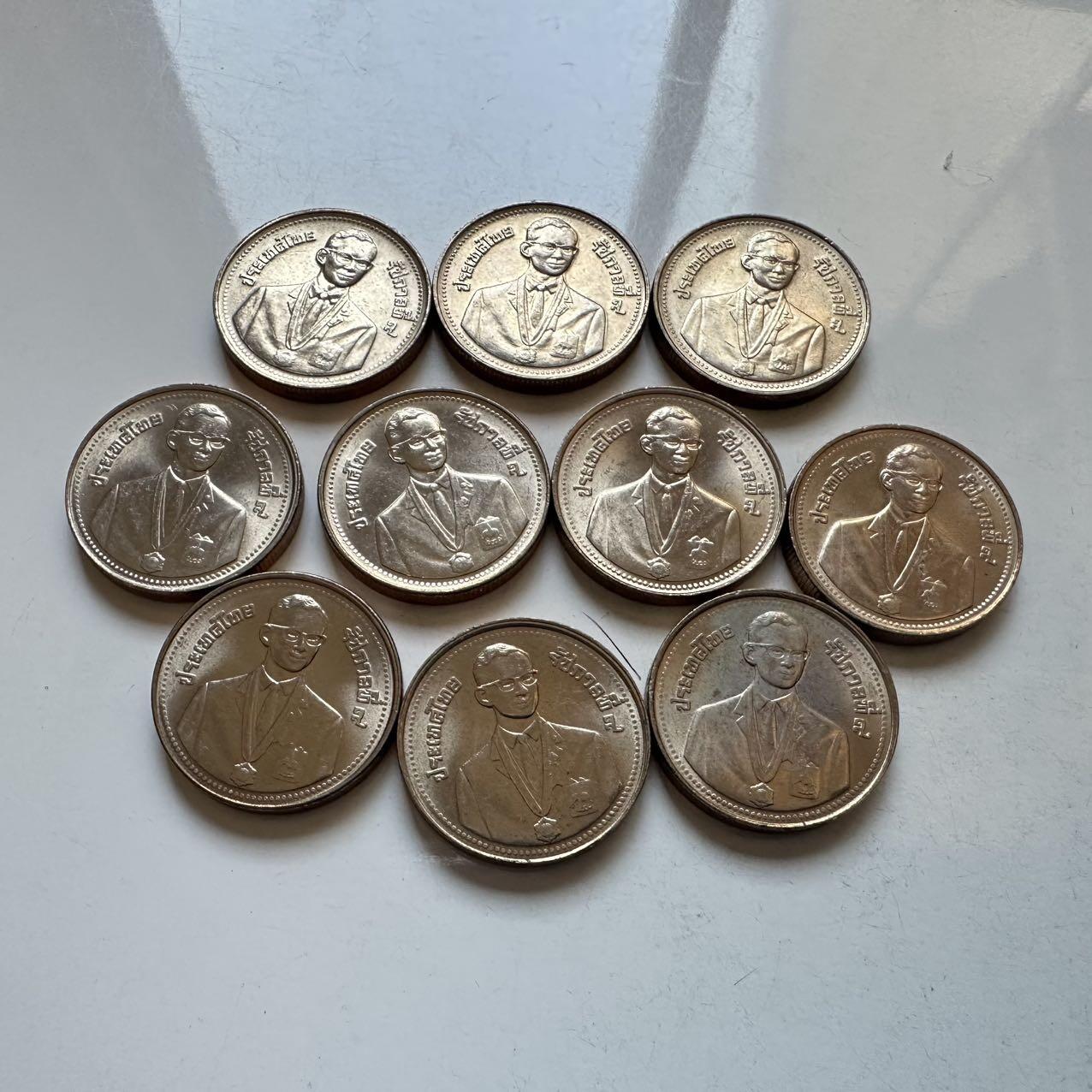 🌹外币初藏🌹🐯2026年第5场  每周二四六晚8️⃣点 接代拍 1985年东南亚运动会2泰铢纪念币10枚 c