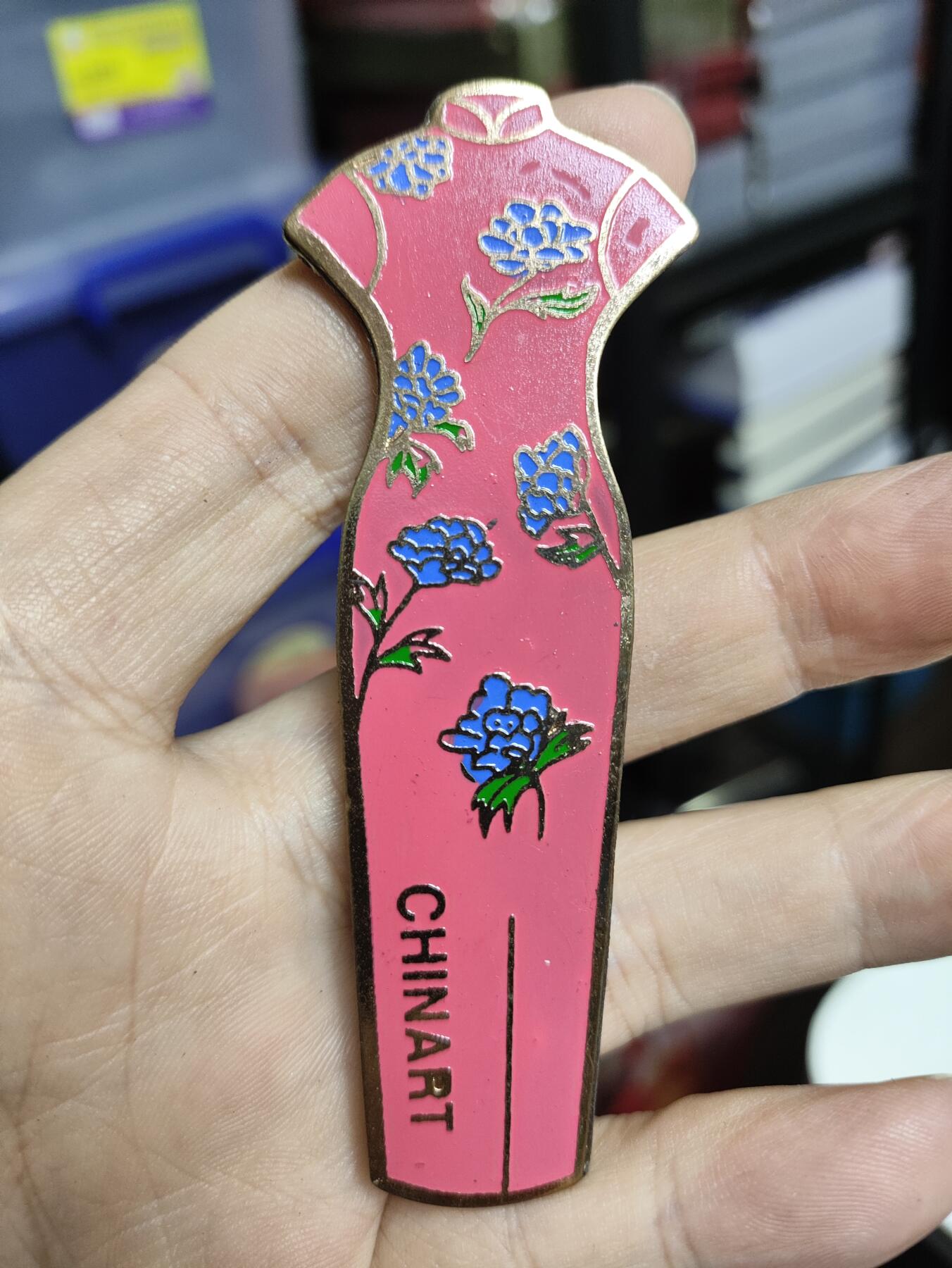 浓郁中国风景泰蓝冰箱贴