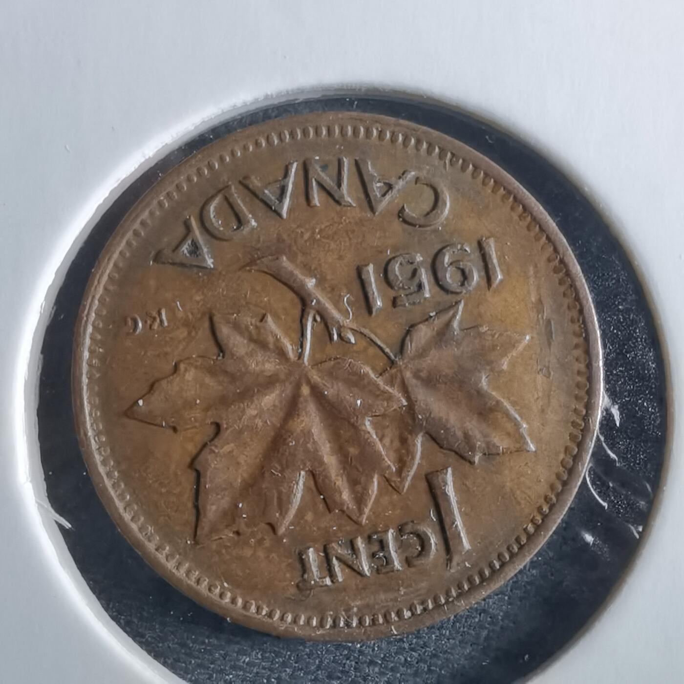 沼泽如烟--第955场 加拿大1951年一分