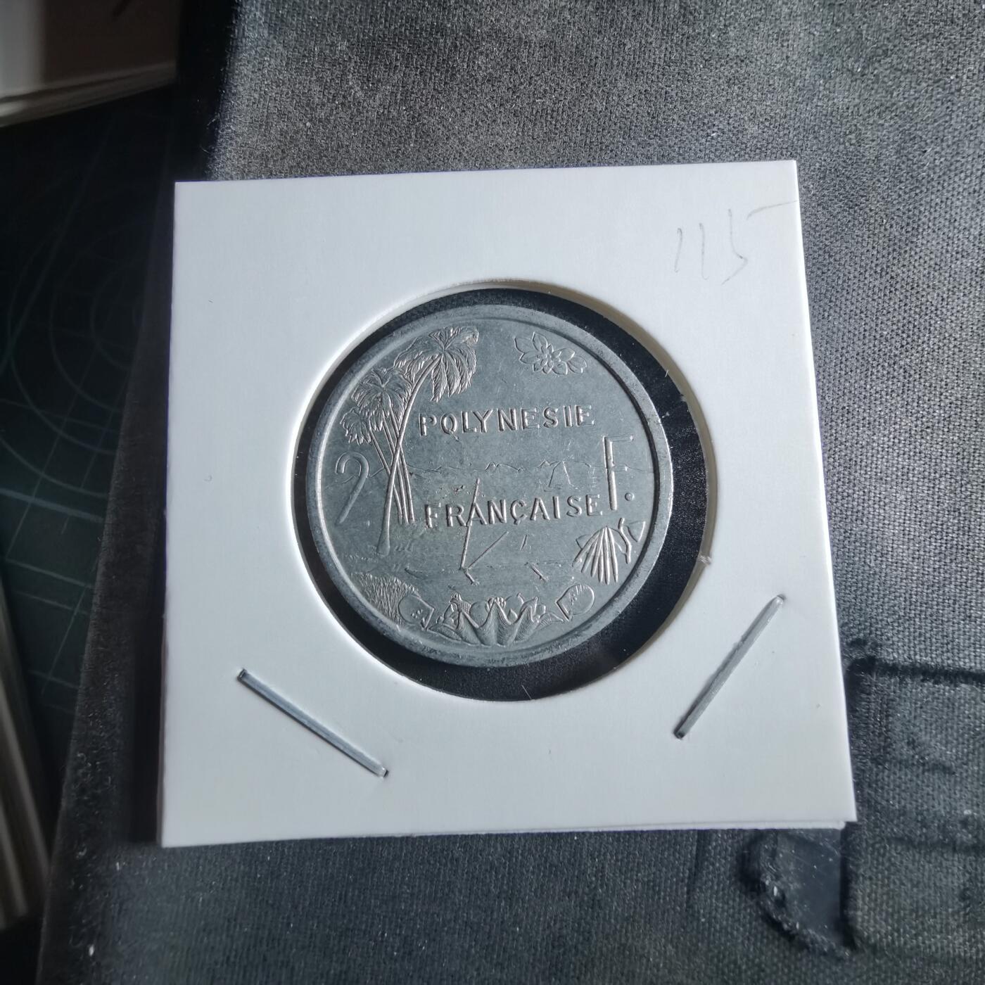 沼泽如烟--第955场 法属波利尼西亚1993年2法郎