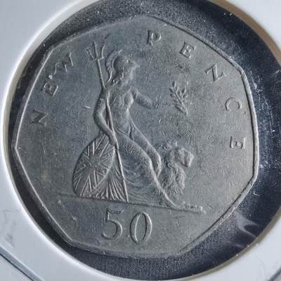 沼泽如烟--第955场 - 英国1977年1便士