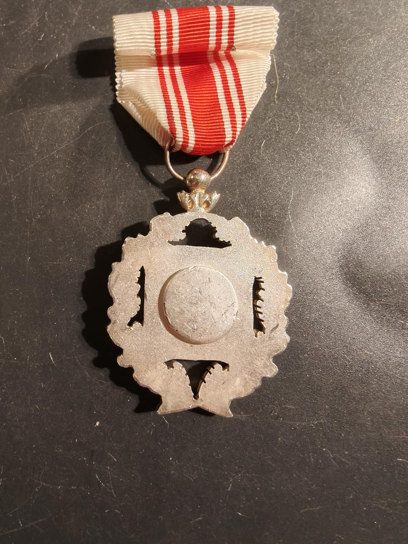 老王徽章第175期 比利时红十字会无偿献血纪念章   花环版