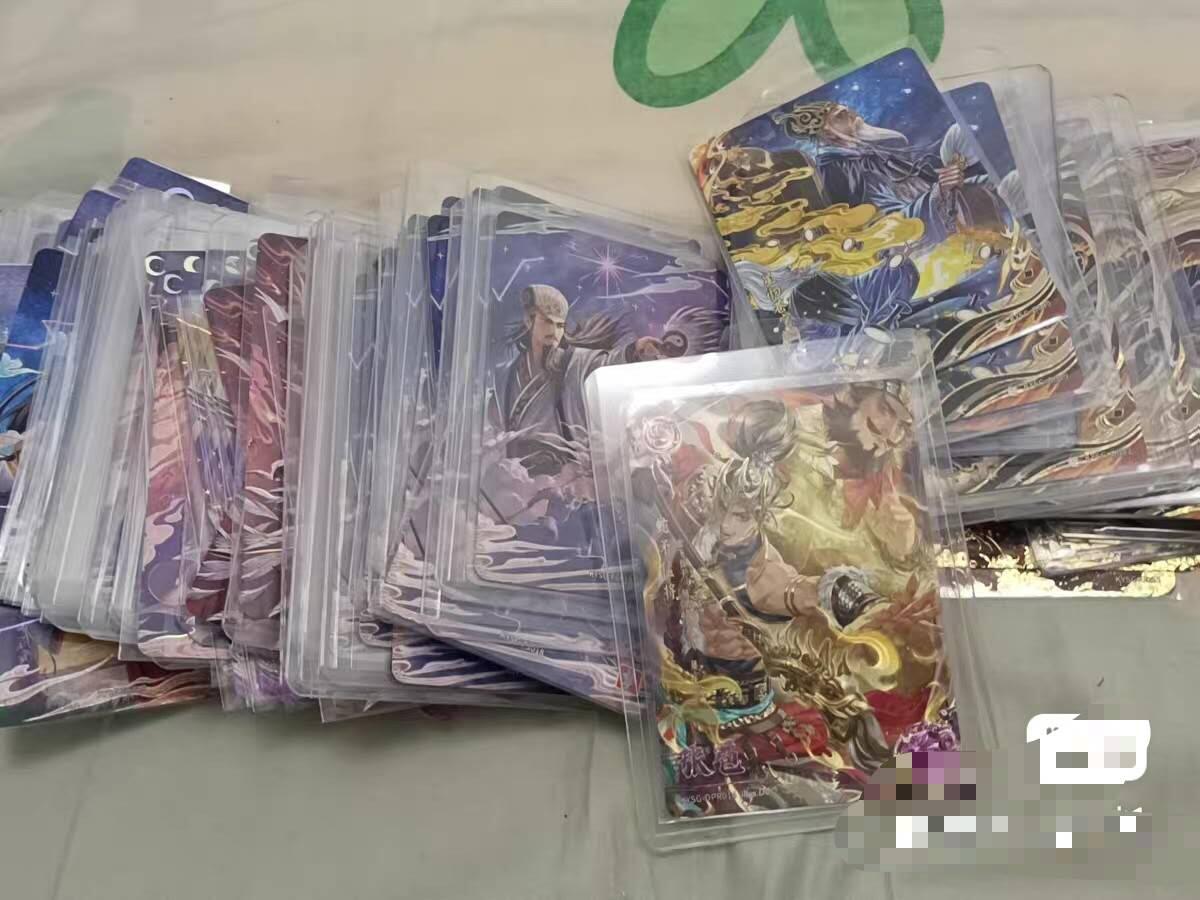 秋原瞳的小店第三十二期（持续收拍，捡漏凑套进货进，更多好物，敬请期待） 卡游三国8弹299紫玉——张苞，插卡入膜，直播间货，实物非常好看