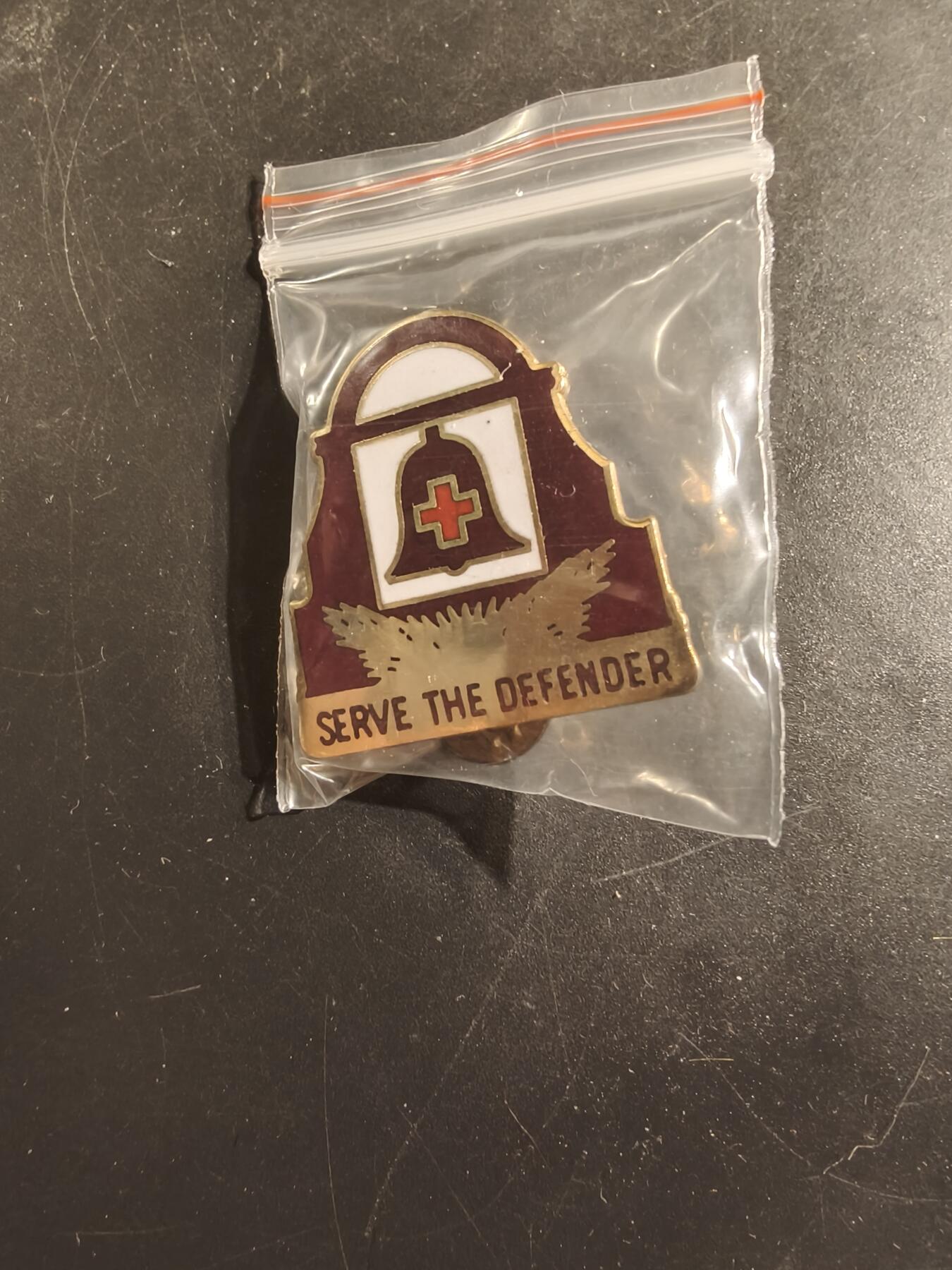 老王徽章第175期 美国陆军第349综合医院证章