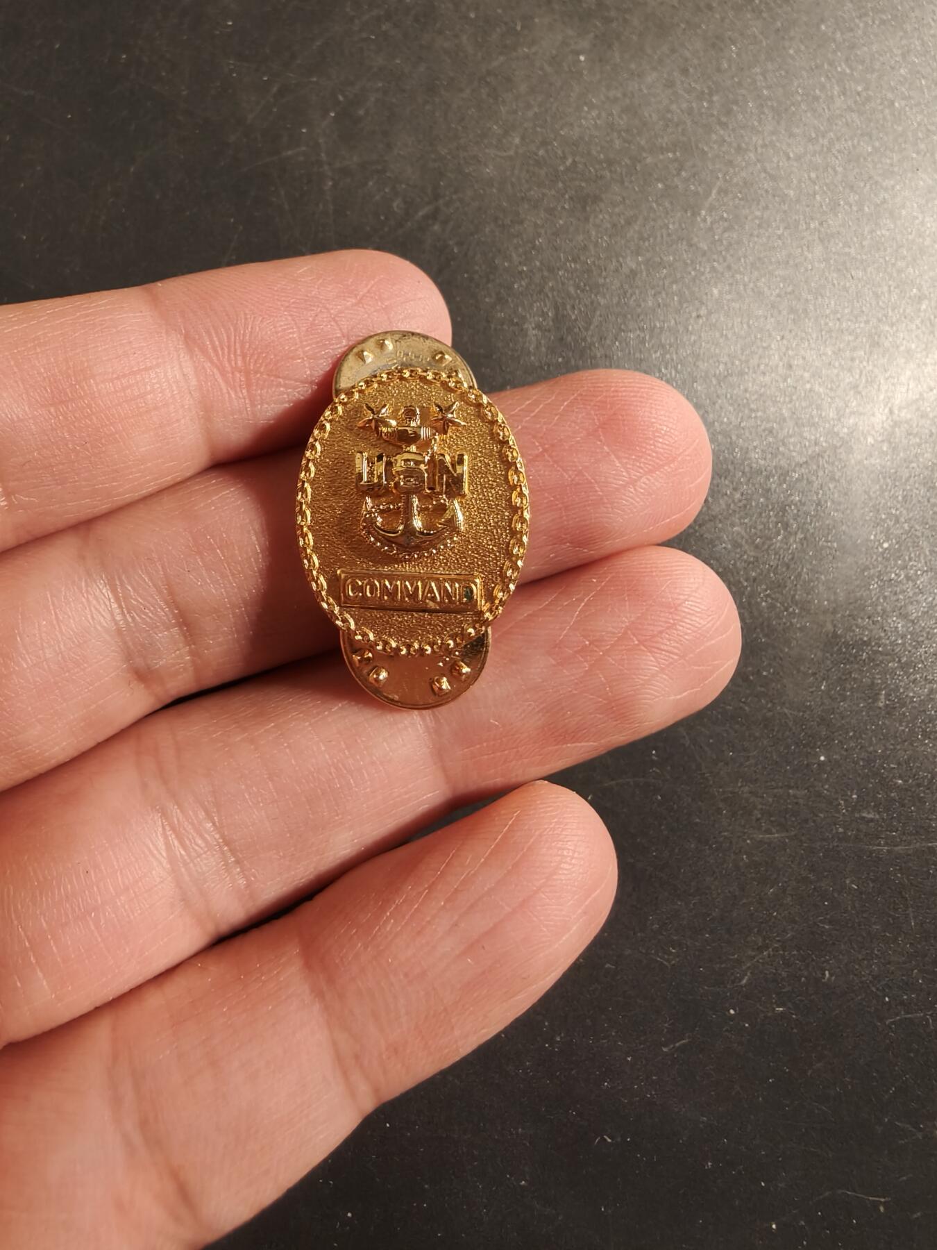 老王徽章第175期 美国海军指挥士官长领章