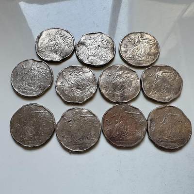 🌹外币初藏🌹🐯2026年第5场  每周二四六晚8️⃣点 接代拍 - 炮崩 1986年和平10枚