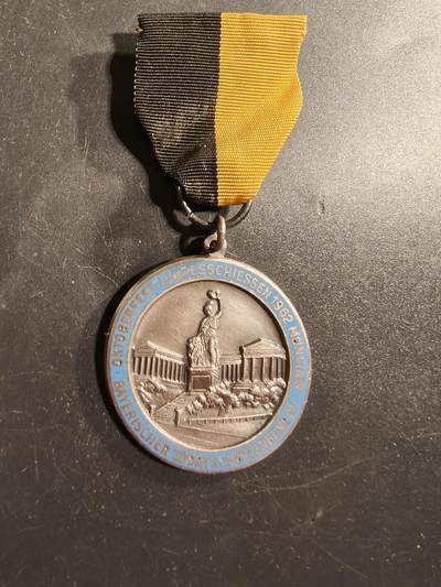 老王徽章第175期 - 德国1962年巴伐利亚军事射击联盟奖章