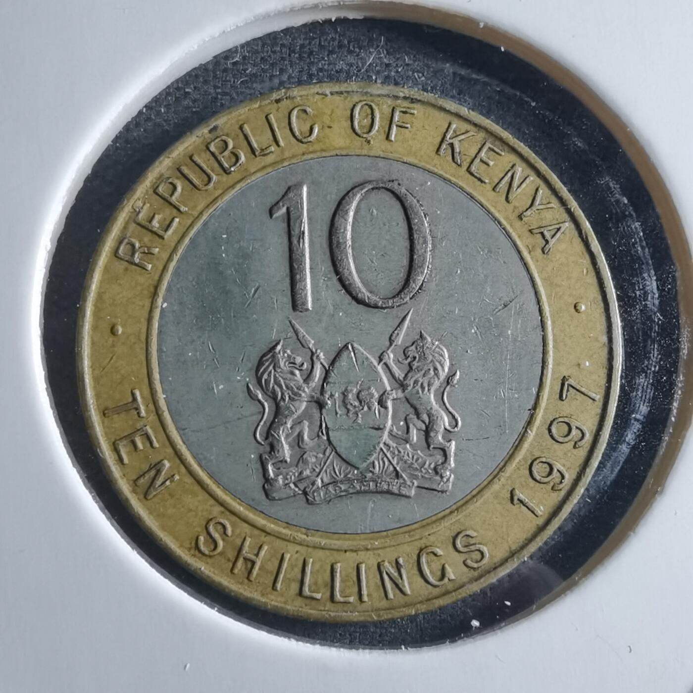 沼泽如烟--第955场 肯尼亚1997年10先令