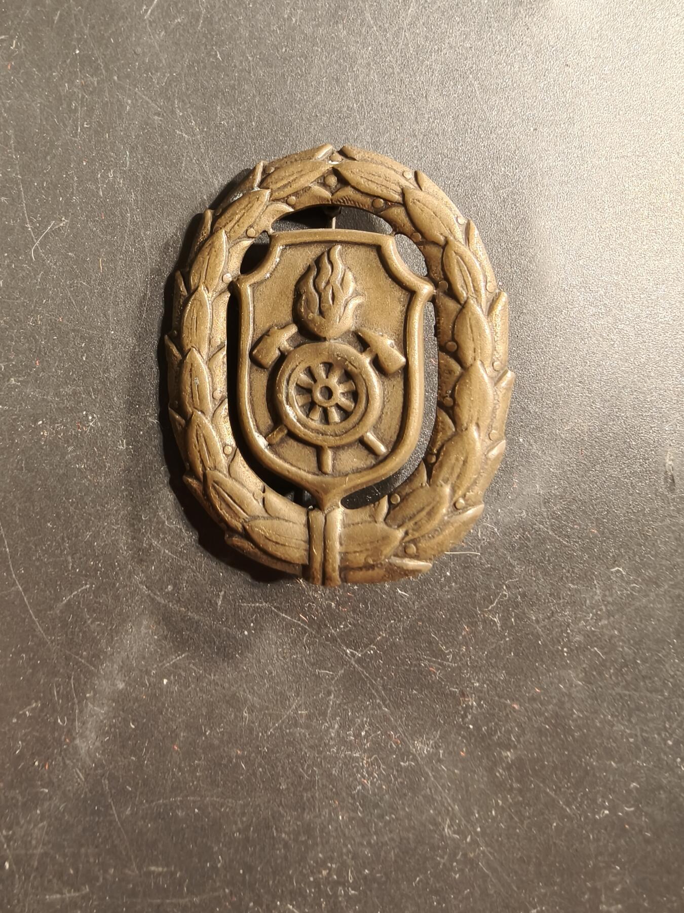 老王徽章第175期 德国巴伐利亚消防员铜级级功绩证章