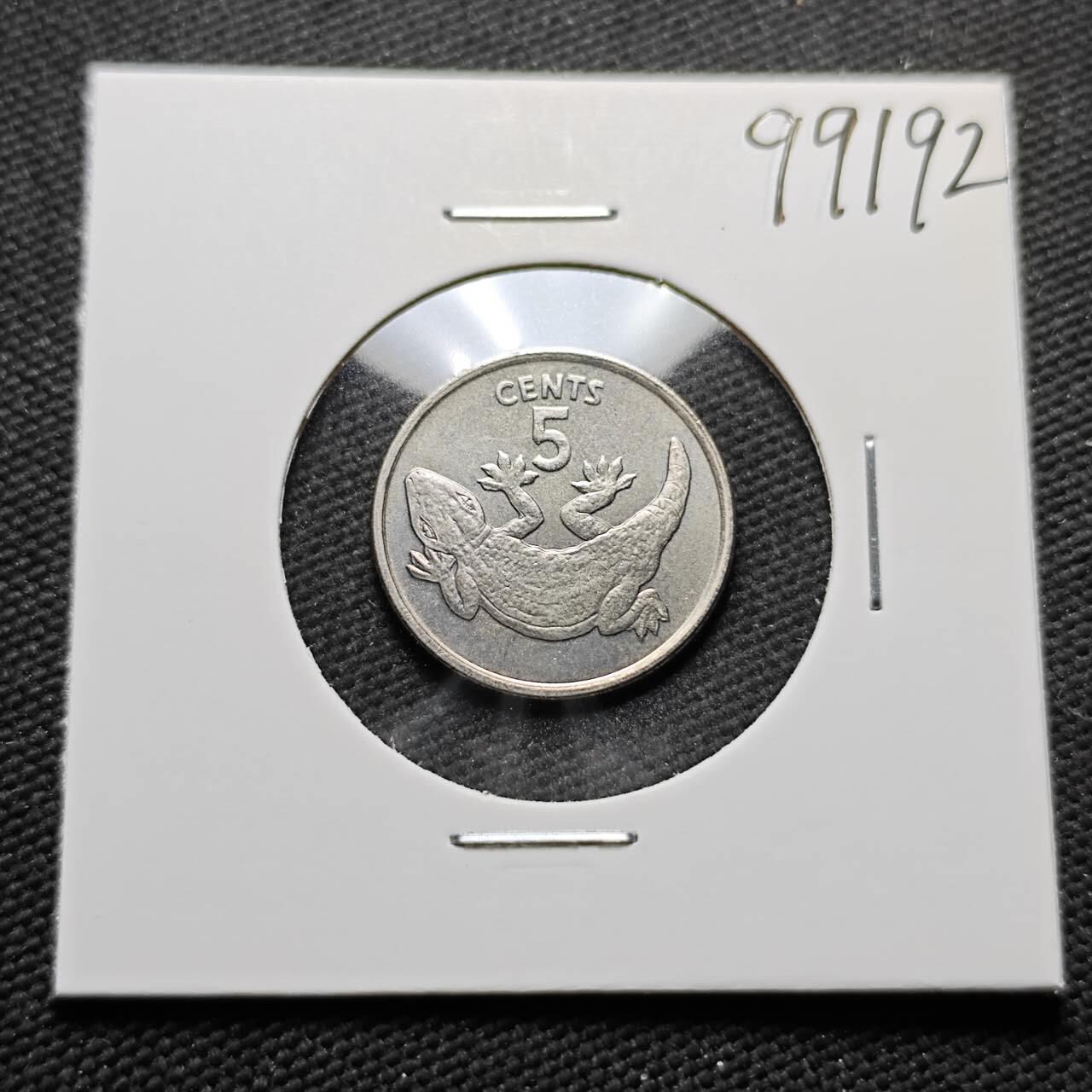 KK钱币收藏小铺  第399期  百期特拍（四拍之三）2月预留时间 周末发货  1979基里巴斯2分 好品