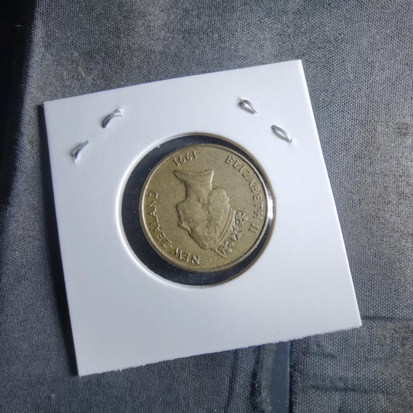 沼泽如烟--第955场 新西兰1991年一磅