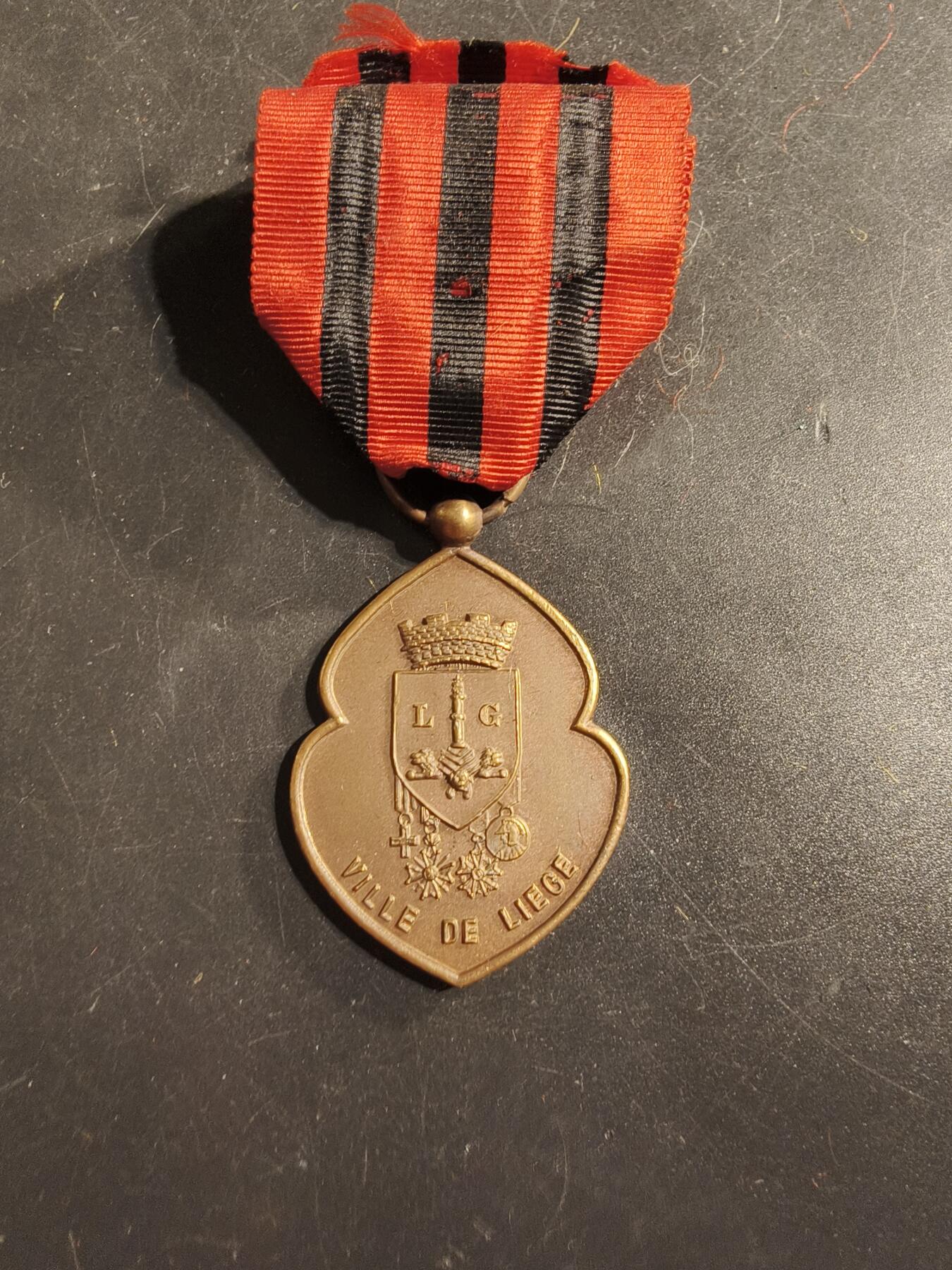 老王徽章第175期 比利时一战列日战役25周年纪念章