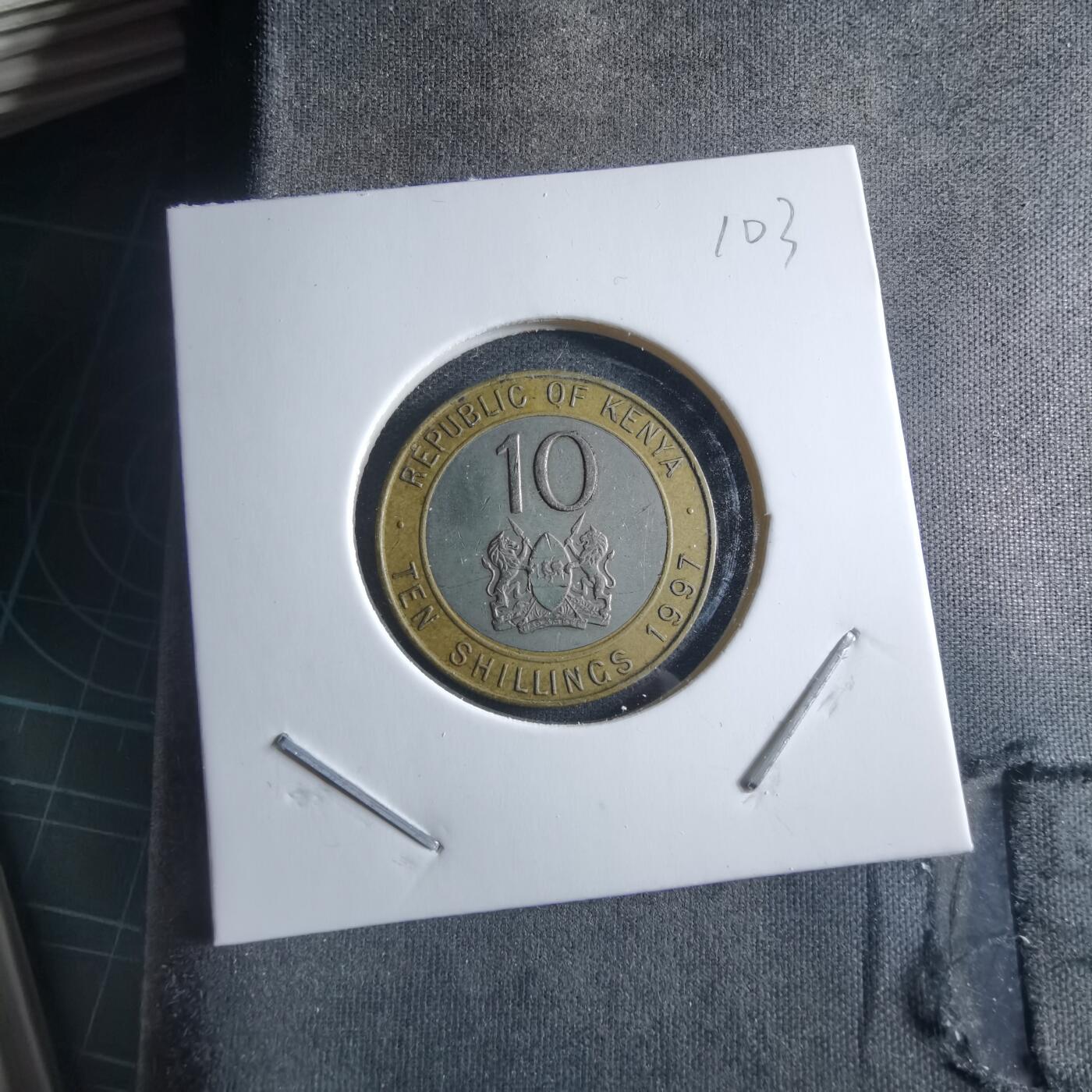 沼泽如烟--第955场 肯尼亚1997年10先令