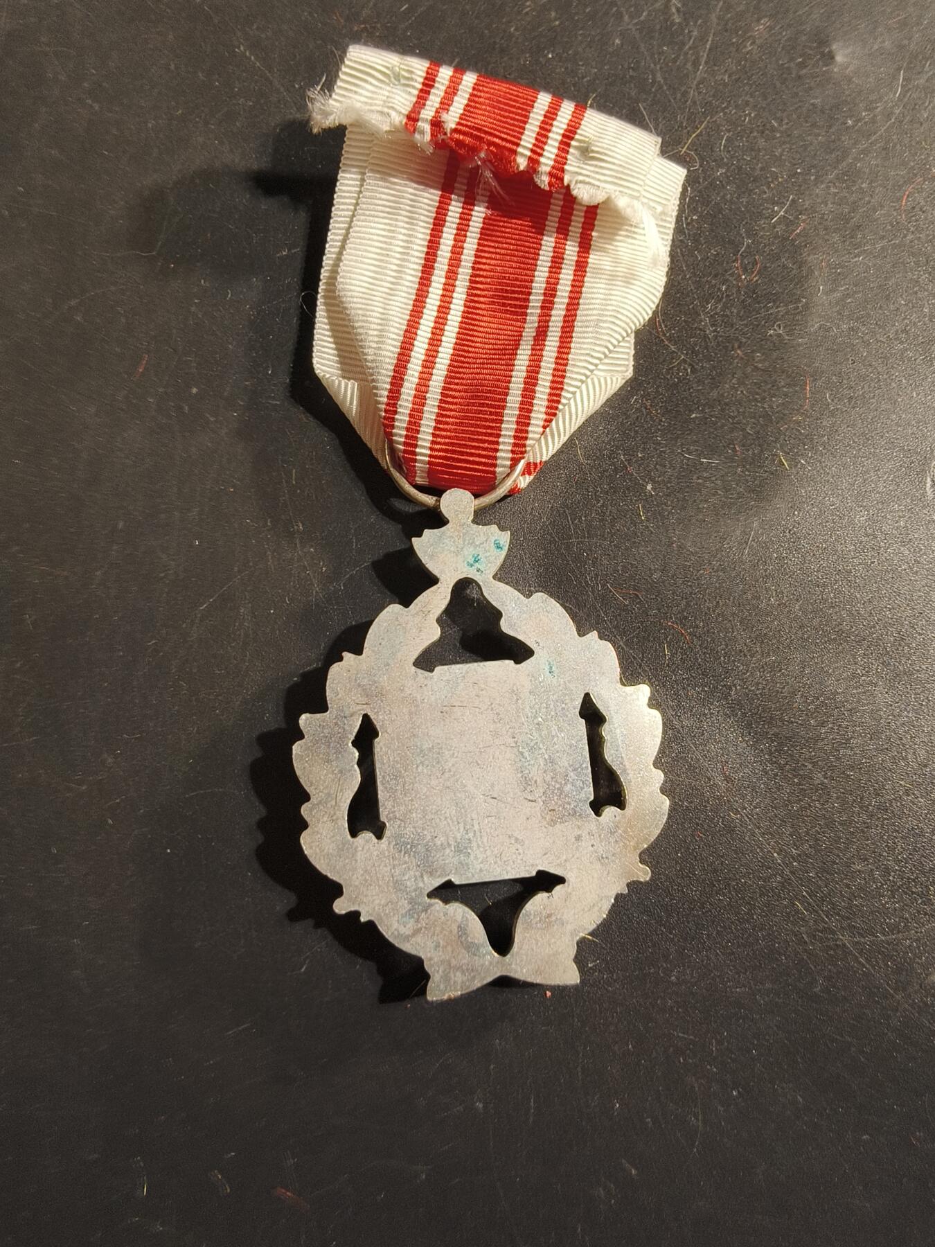 老王徽章第175期 比利时红十字会无偿献血纪念章   花环版