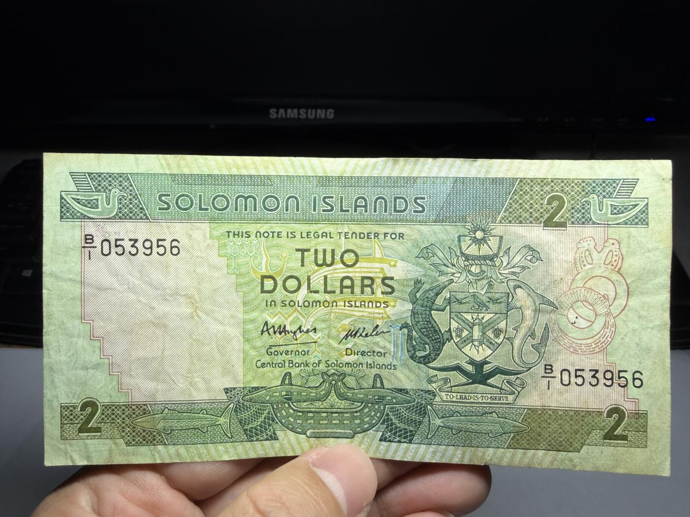 2026年集古藏今外币拍卖第一期-第3场—（总第300拍-纸币专场），本期拍完结算一次，发货时间2-3天，休息几天后继续新的一期拍卖。 所罗门群岛2元