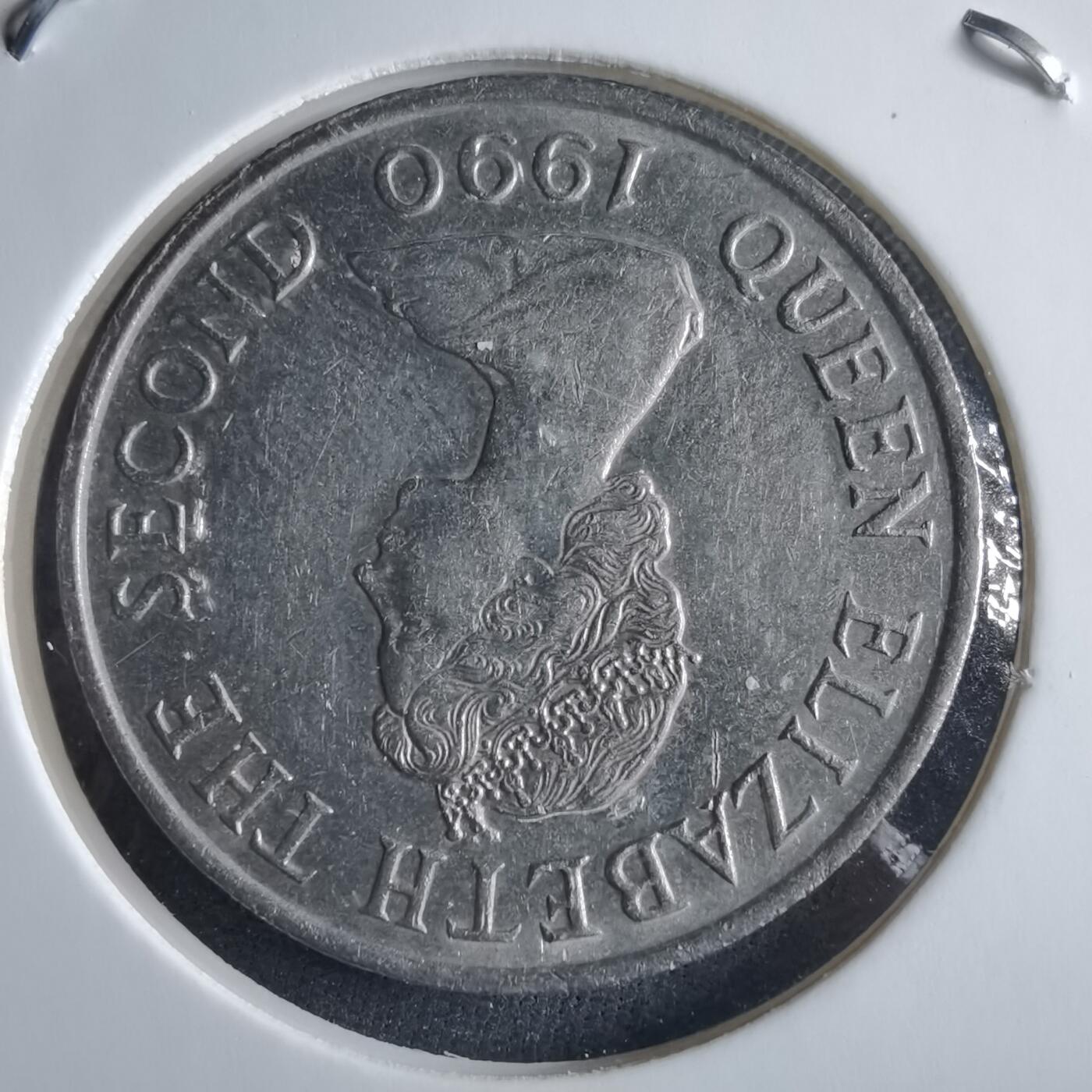 沼泽如烟--第955场 泽西1990年10便士