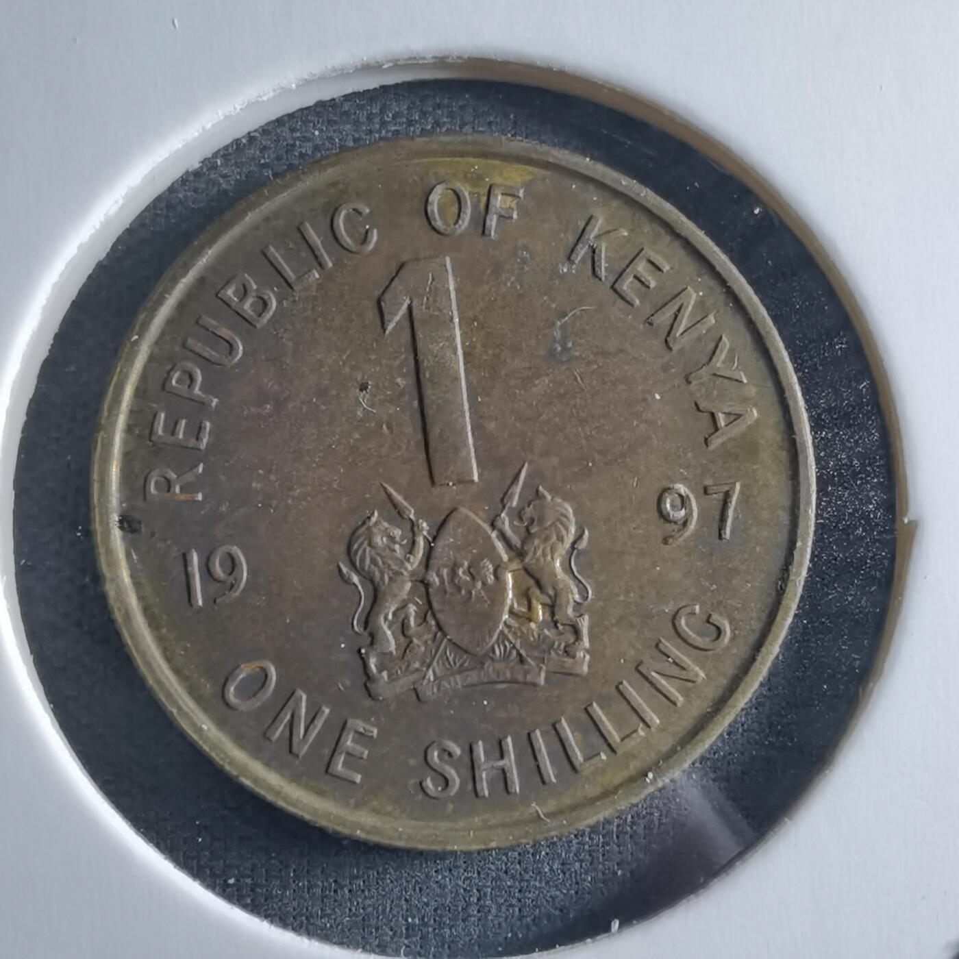 沼泽如烟--第955场 肯尼亚1997年1先令