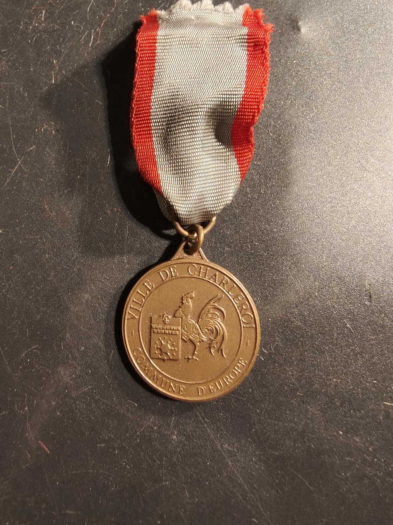 老王徽章第175期 比利时沙勒罗瓦市纪念章