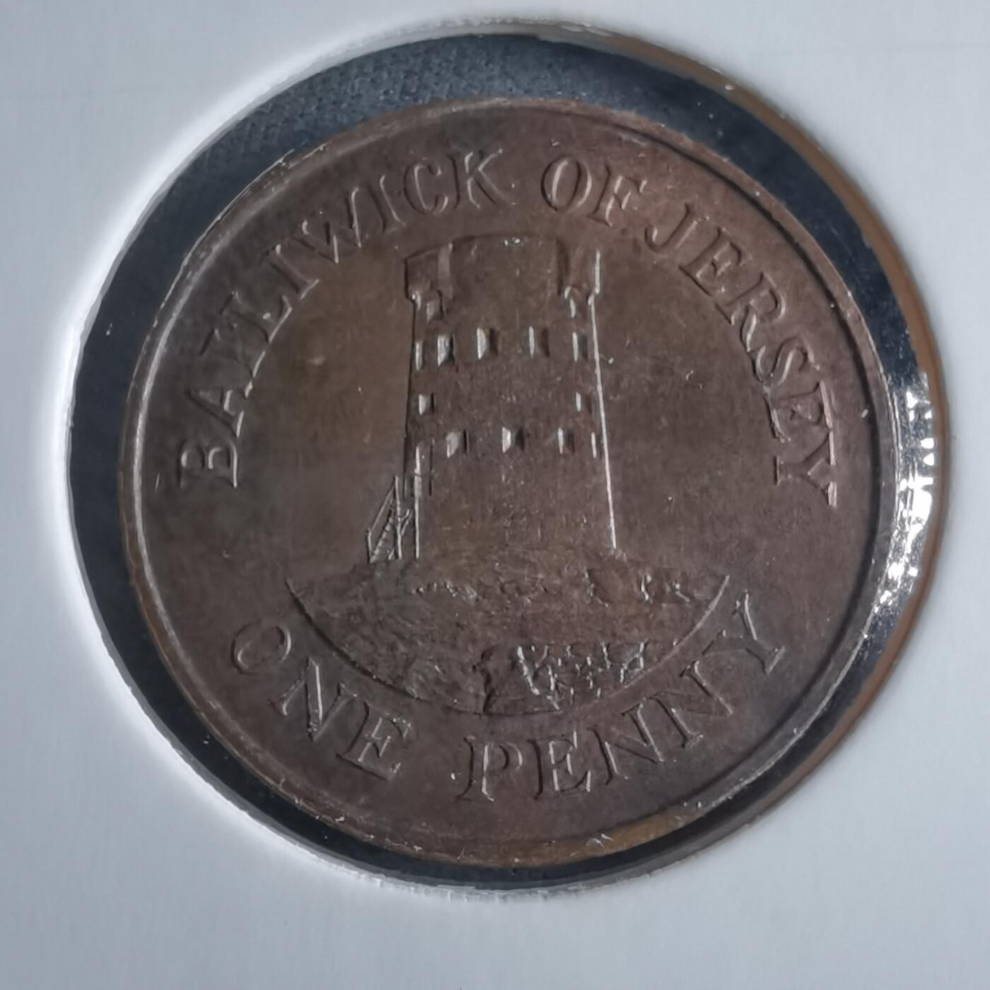 沼泽如烟--第955场 泽西1990年1便士