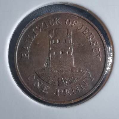 沼泽如烟--第955场 - 泽西1990年1便士