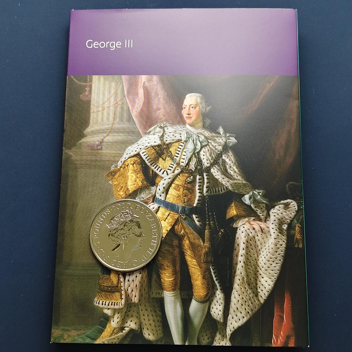 【全场包邮】纯粹捡漏拍492场【封装套币专场】-注意佣金 英国2020年官方封装套币--含盾徽版套币+5镑乔治三世逝世200周年+2镑欧洲胜利日75周年+2镑阿加莎·克里斯蒂女士第一部小说100周年+2镑五月花号400周年+50便士东京奥运会英国代表队5枚纪念币