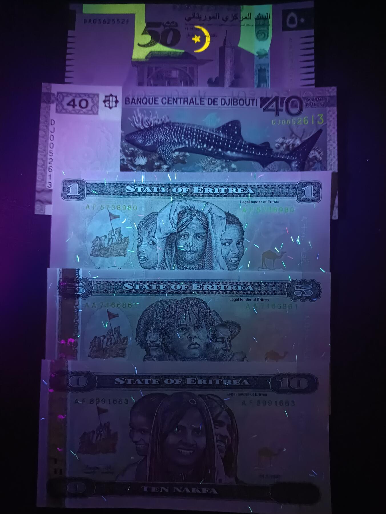 2026一月第二期，总212期 非洲纸币批量五张UNC