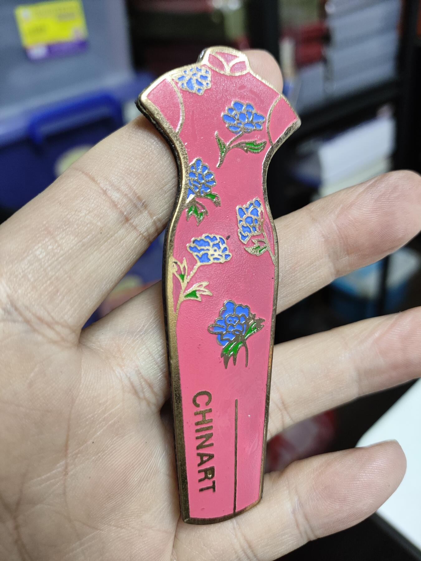 浓郁中国风景泰蓝冰箱贴