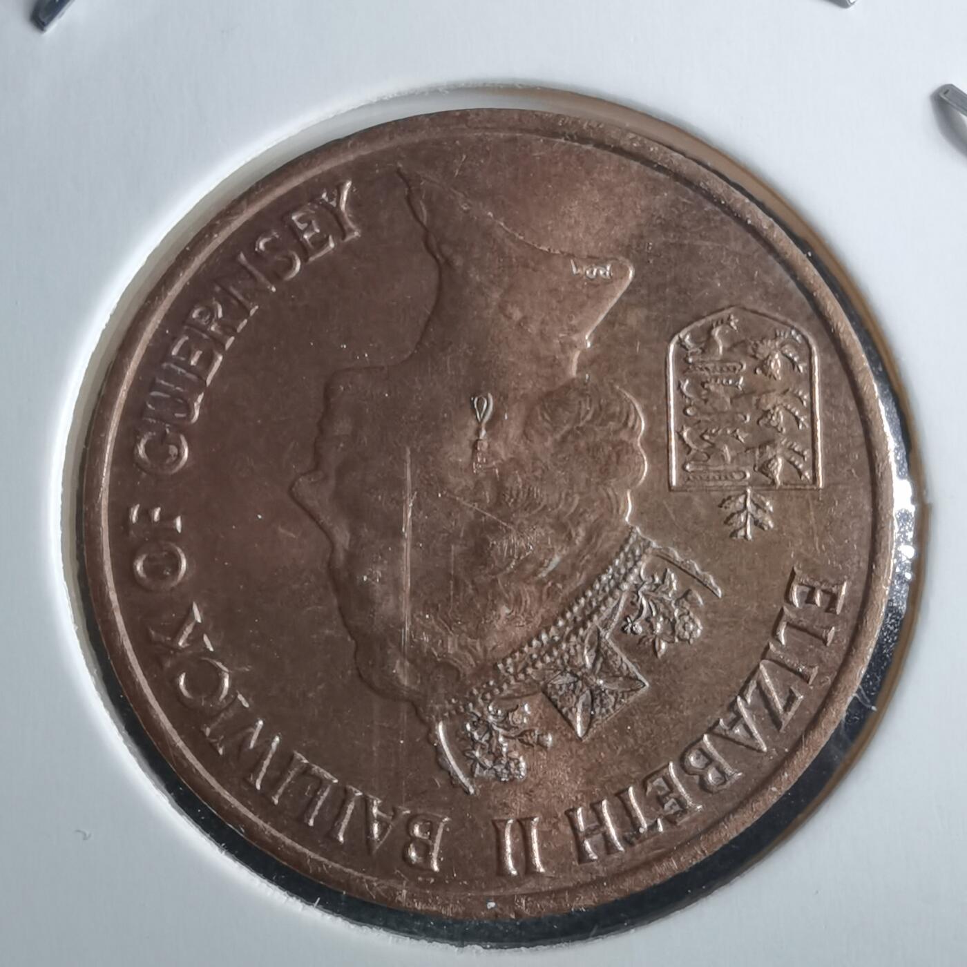 沼泽如烟--第955场 根西1990年2便士