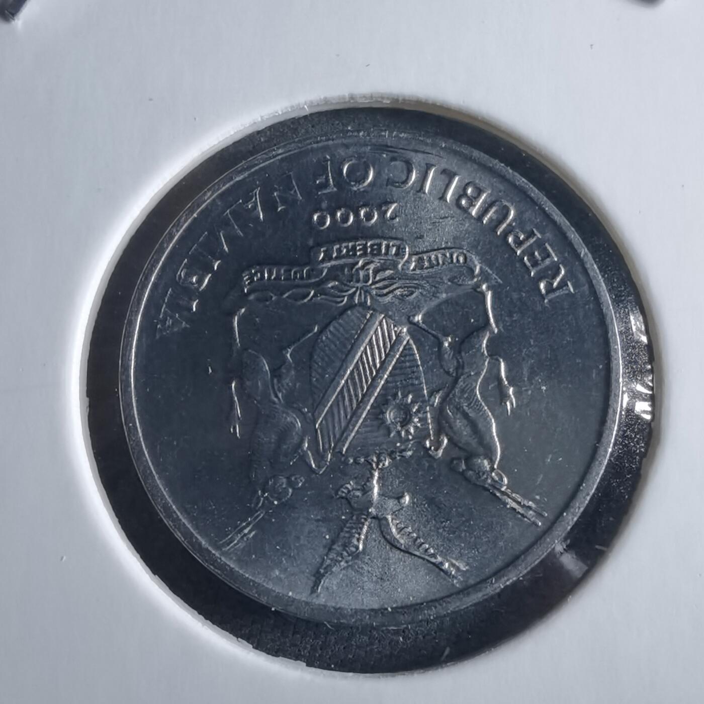 沼泽如烟--第955场 纳米比亚2000年五分FAO