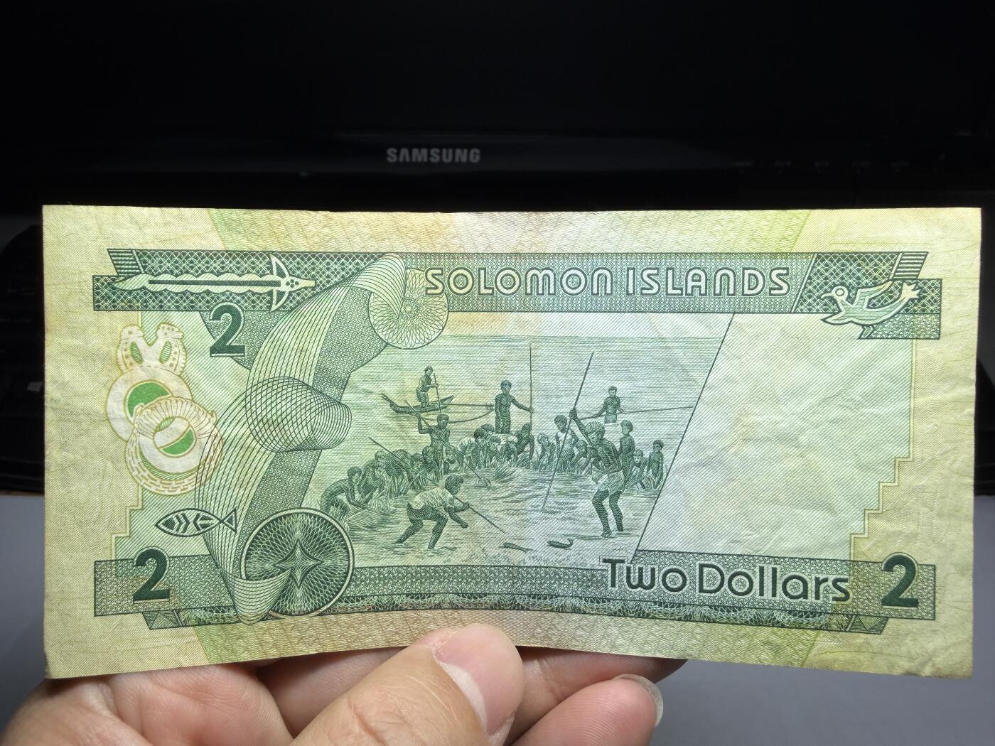 2026年集古藏今外币拍卖第一期-第3场—（总第300拍-纸币专场），本期拍完结算一次，发货时间2-3天，休息几天后继续新的一期拍卖。 所罗门群岛2元