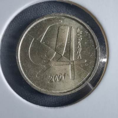 沼泽如烟--第955场 - 西班牙2001年5比塞塔