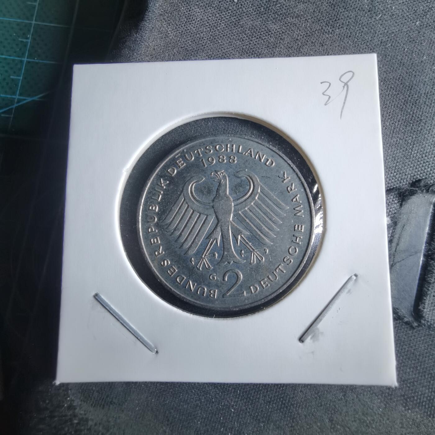 沼泽如烟--第955场 德国1988年2马克