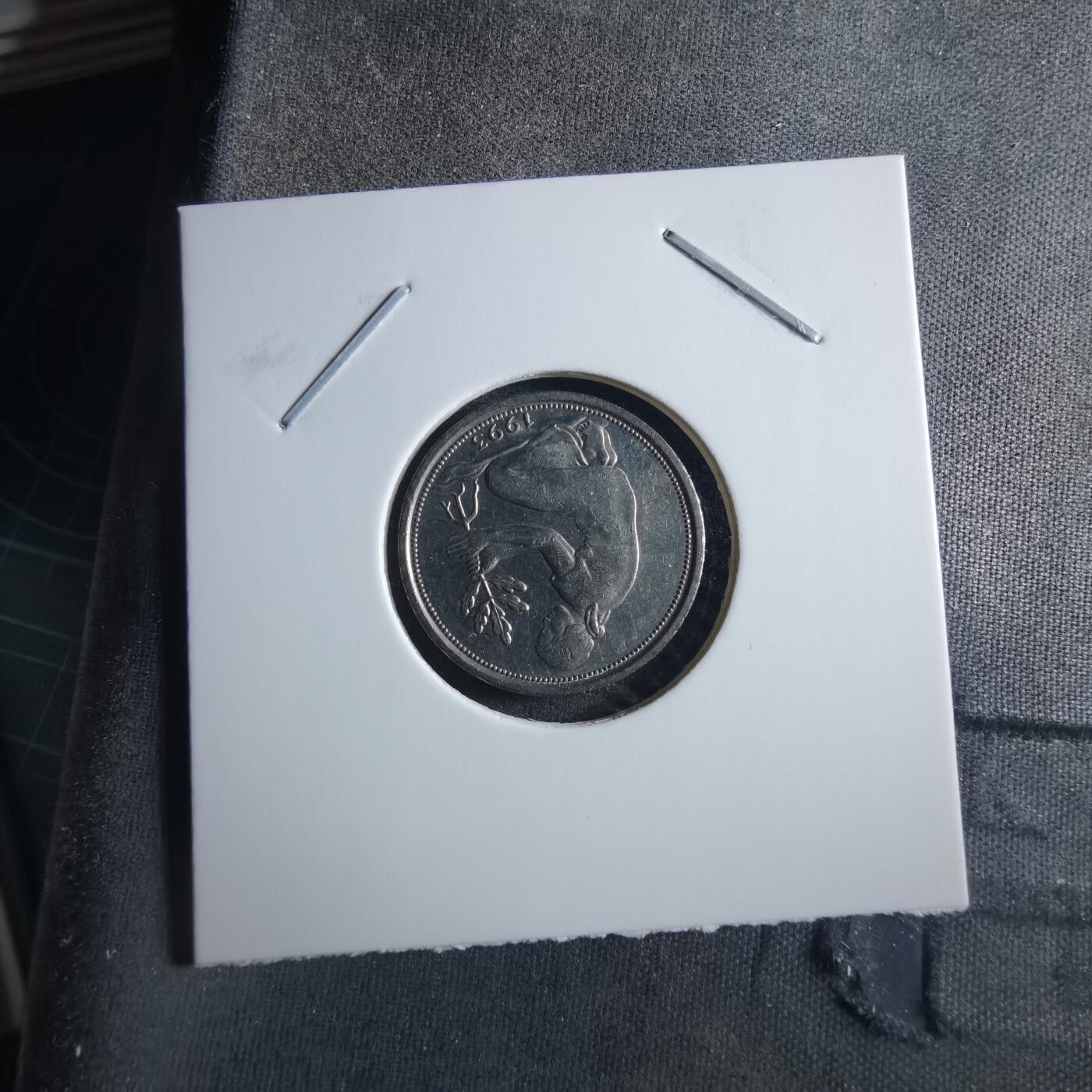 沼泽如烟--第955场 德国1993年50芬尼