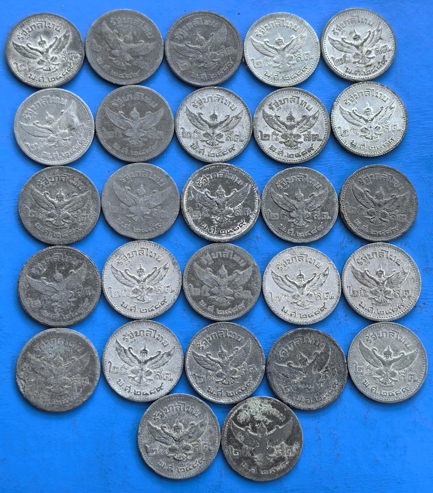 外国优质银币非洲美洲币，周六九点倒数截拍，满百包邮，持续收拍 泰国早期币一堆26枚