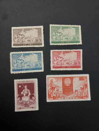 博彦收藏  TM 1月14日 8点 邮票专场 全场包邮 - 特2 等新票2套，具体以图片为准，上品