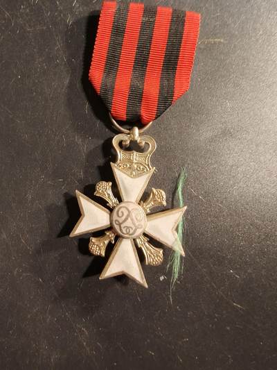 老王徽章第175期 - 比利时银级民事功绩勋章