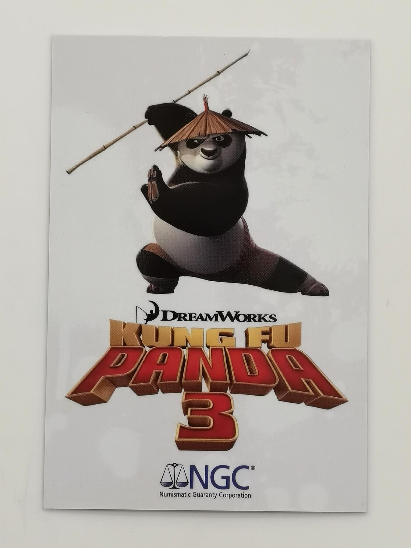 博洋堂世界钱币拍卖第156期（全场包邮） NGC MS70 中国2016年熊猫银币功夫熊猫3特别版，稀少首发，附带梦工厂功夫熊猫3限量卡片-2