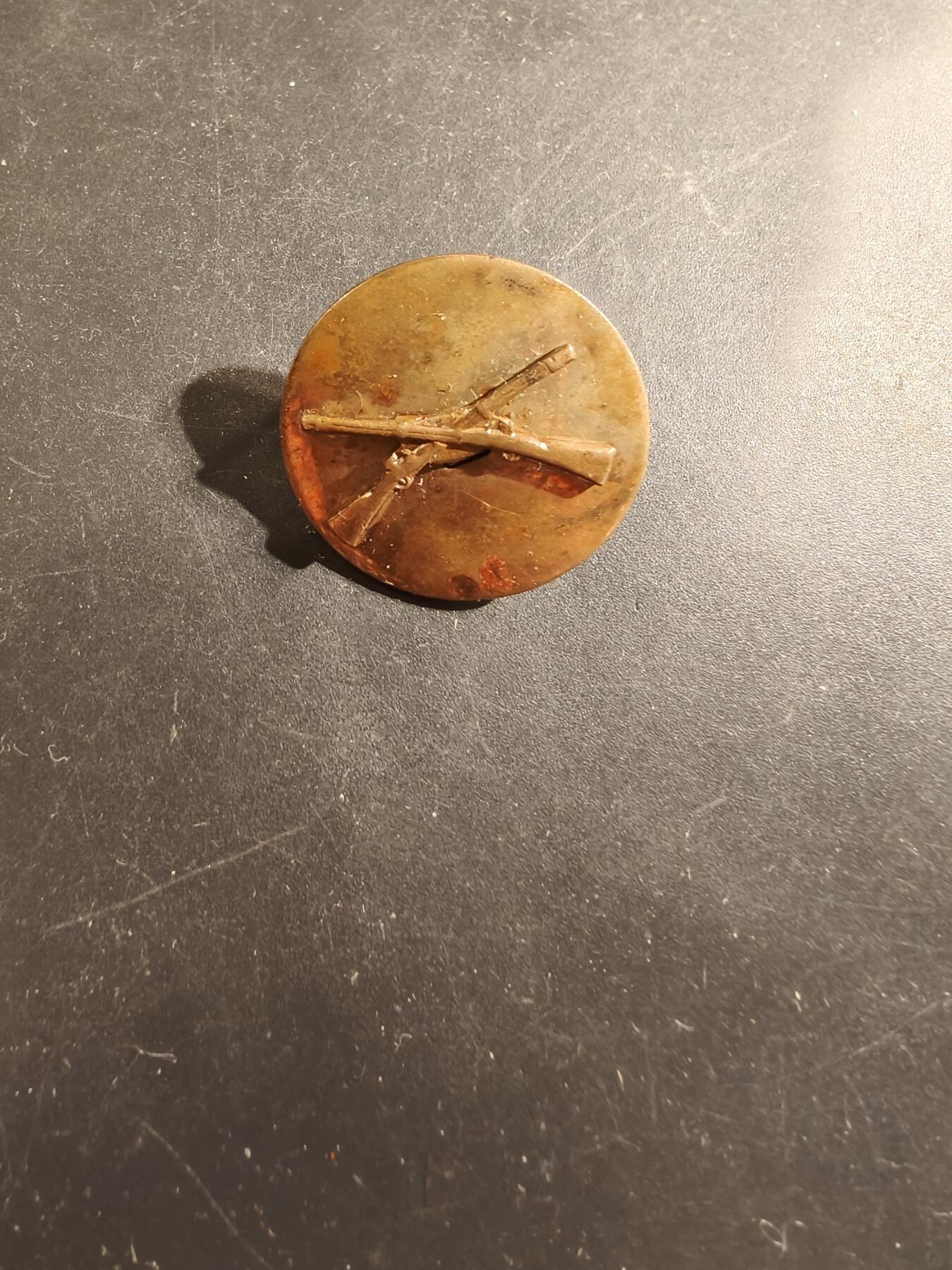 老王徽章第175期 美国步兵领章   Gemsco厂标