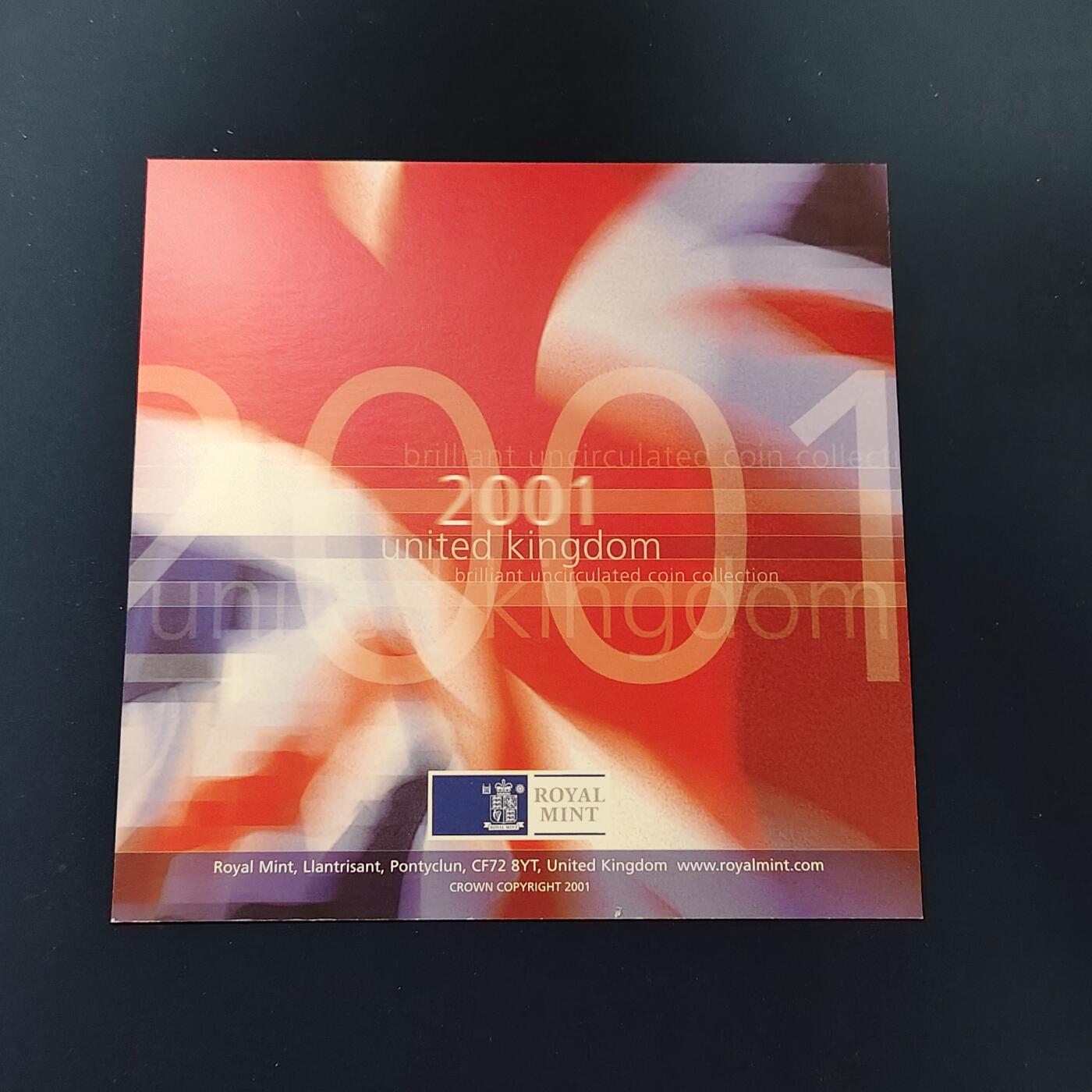 【全场包邮】纯粹捡漏拍492场【封装套币专场】-注意佣金 英国2001年官方封装套币-2镑马可尼电报+2镑机械时代+1镑凯尔特十字+流通套币