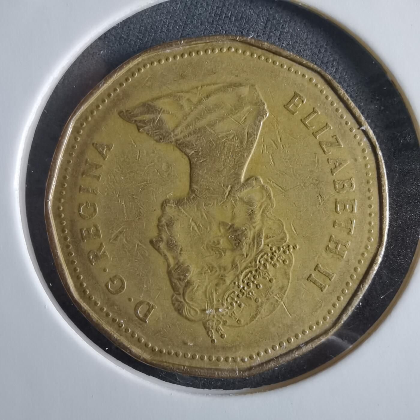 沼泽如烟--第955场 加拿大1987年一元