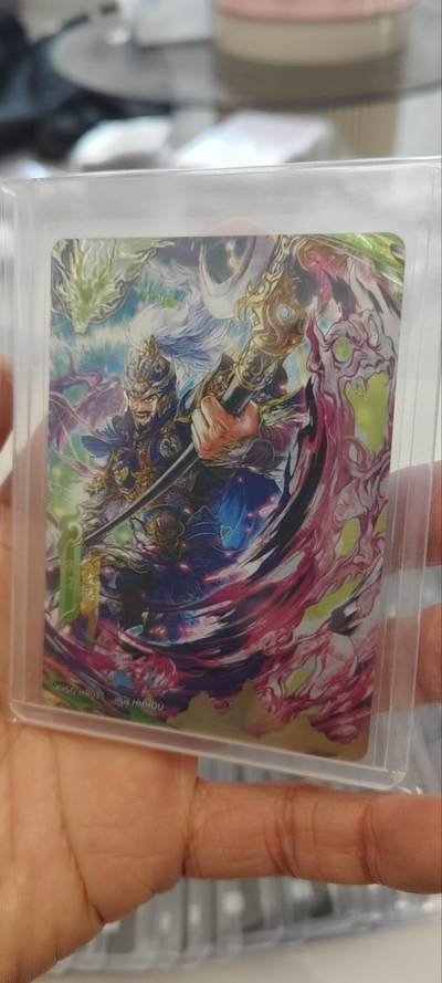 秋原瞳的小店第三十二期（持续收拍，捡漏凑套进货进，更多好物，敬请期待） - 卡游三国豪杰157/199张辽编