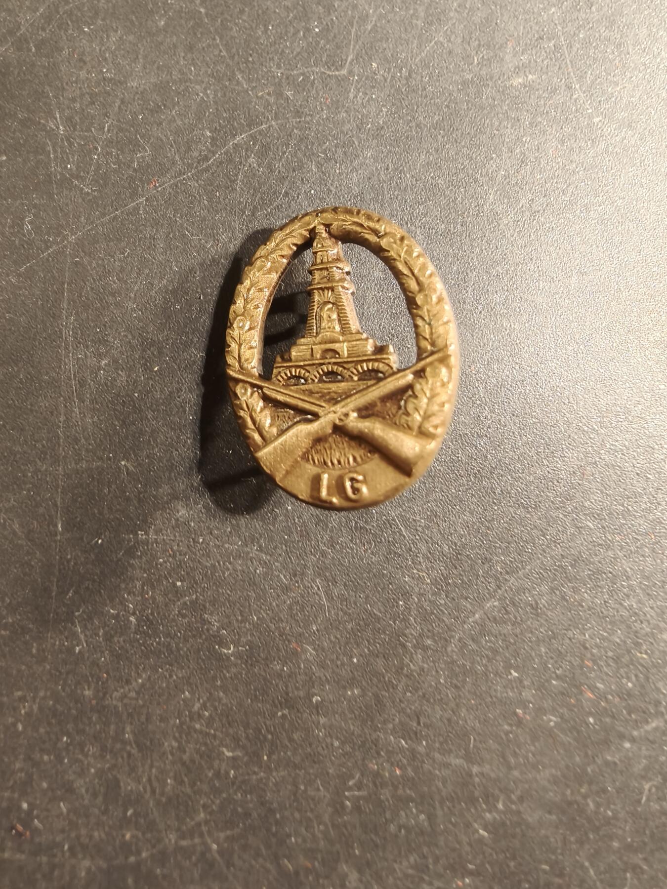 老王徽章第175期 德国铜级基夫霍伊泽老兵协会射击技能证章