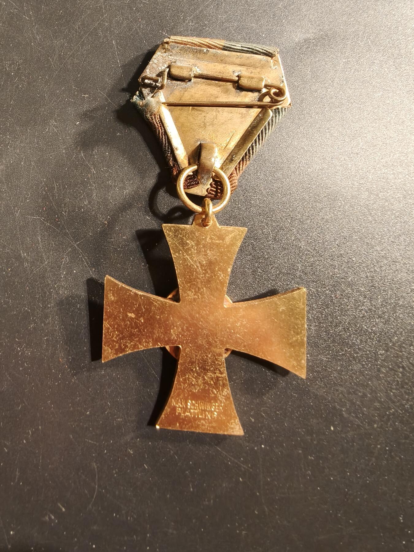 老王徽章第175期 德国巴伐利亚州25年忠诚服役奖章