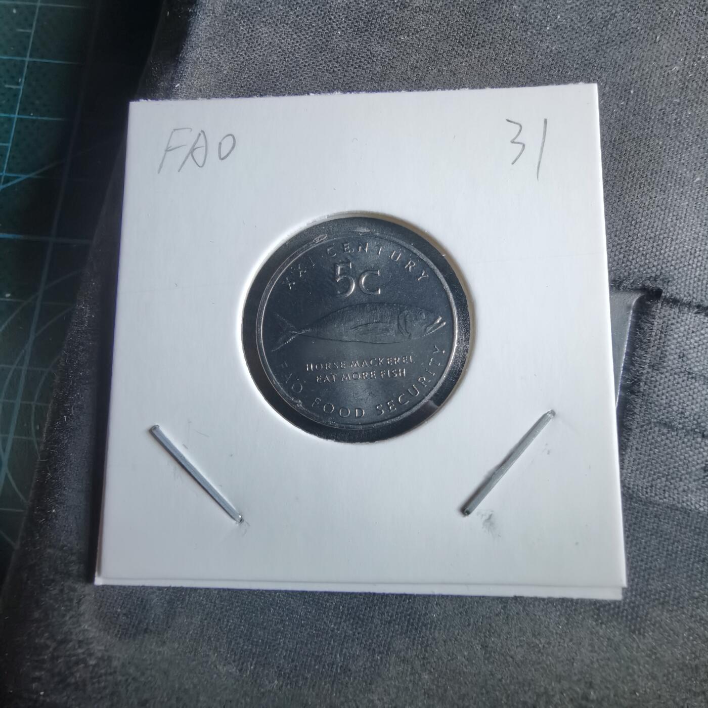 沼泽如烟--第955场 纳米比亚2000年五分FAO