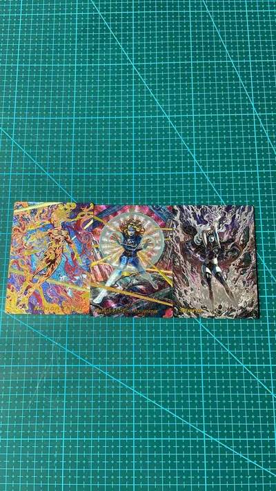 满200包邮！龙虎卡牌-七一场（满200元包邮，无佣金，每周六结拍，欢迎送拍） - 粗闪3张全 谭壹盲包 漫威系列一套 (霹雳火、隐形女侠、风暴女)