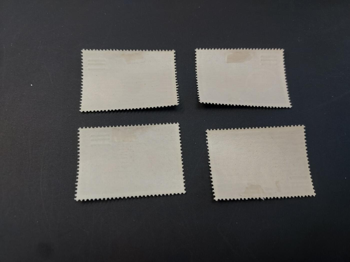 博彦收藏  TM 1月14日 8点 邮票专场 全场包邮 水果划线样票一套，背贴，上品