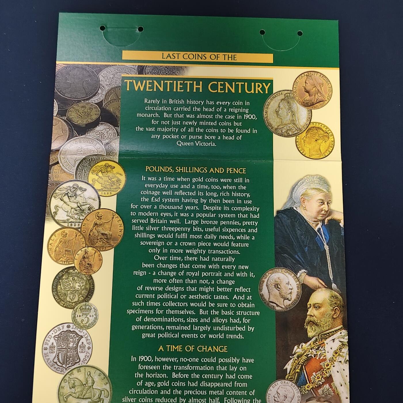 【全场包邮】纯粹捡漏拍492场【封装套币专场】-注意佣金 英国1999年官方封装套币-2镑橄榄球世界杯+1镑苏格兰狮徽+流通套币